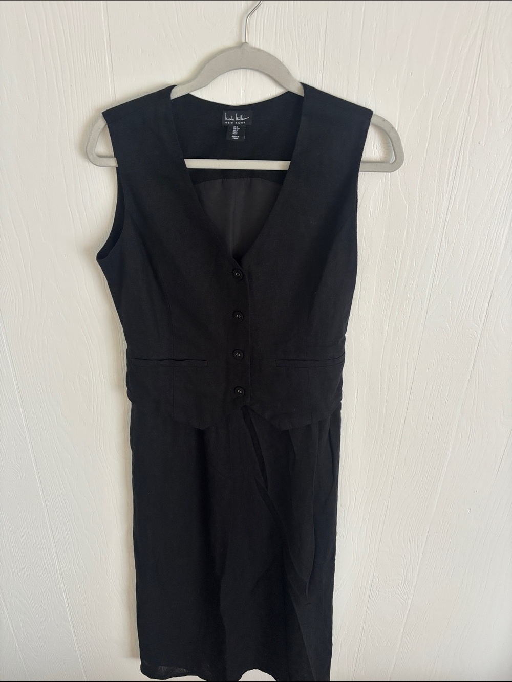 Nicole Miller linen dress